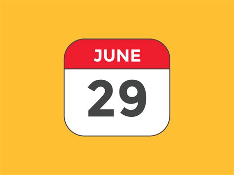 JUNE 29TH .